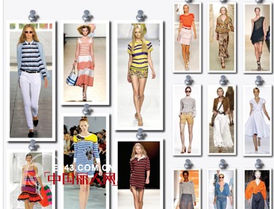 2012年春夏季时尚女装色彩款式流行趋势剖析