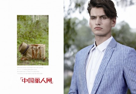 才子中国原创男装品牌2012春夏新品系列