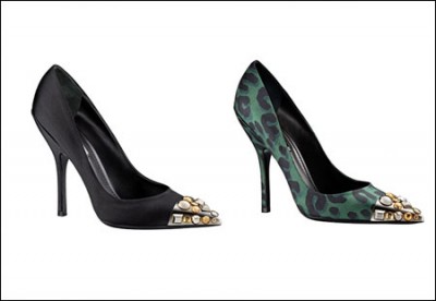 LV路易威登2012早秋系列鞋羁 源于女建筑师的优雅风格