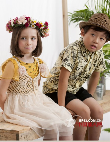 打造孩子们贵族般的生活 时尚小鱼童装