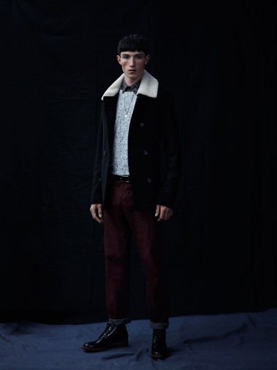 英国伦敦时装品牌TOPMAN2012年秋冬营造丰富的层次感