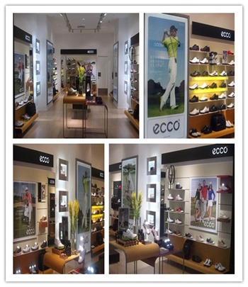 世界首家ECCO高尔夫鞋专卖店落户中国深圳