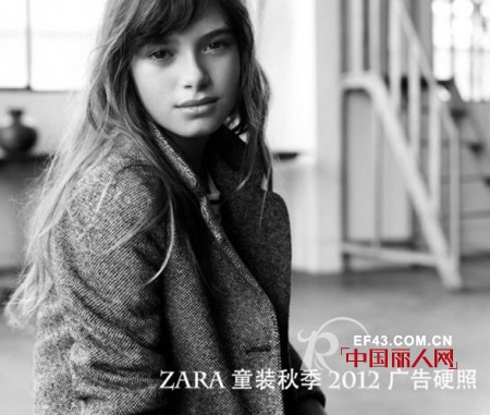 Zara童装新一季度Ad Campaign  演绎黑白气场