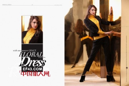 金秋九月,意菲雅女装感受心的风尚