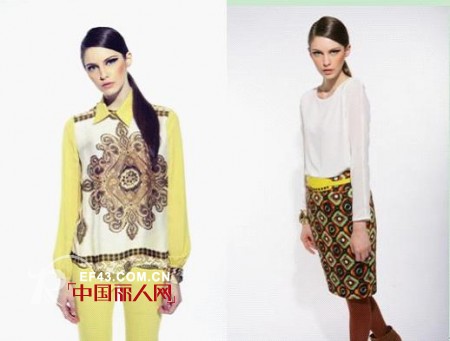 A/E品牌时装带你领略早秋巴黎时尚——2012没有大印花你就OUT了！