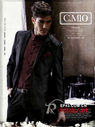 C.MIO卡洛密欧时尚男装    用爱谱写浪漫的神话