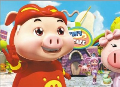 童装借力动漫营销,小猪班纳力推《小猪班纳》动画片