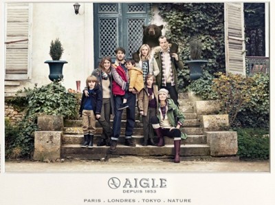 AIGLE 2012秋冬系列 享受户外休闲带来的乐趣