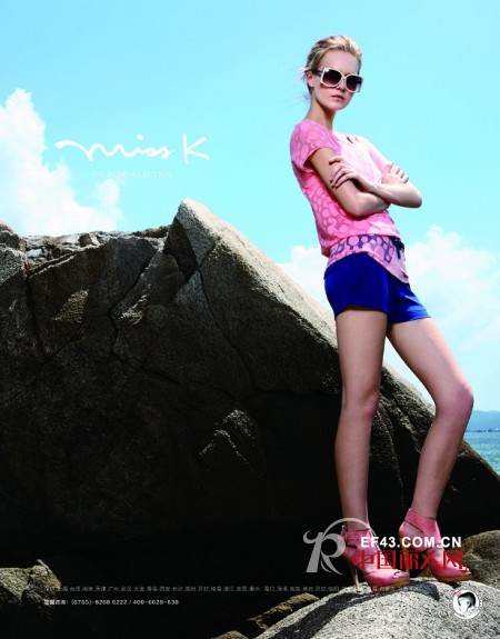 miss k时尚女装品牌发布2013年春夏新品形象画册