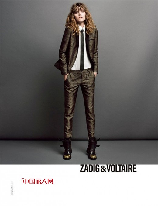 ZADIG & VOLTAIRE 2013秋冬时尚女装广告大片