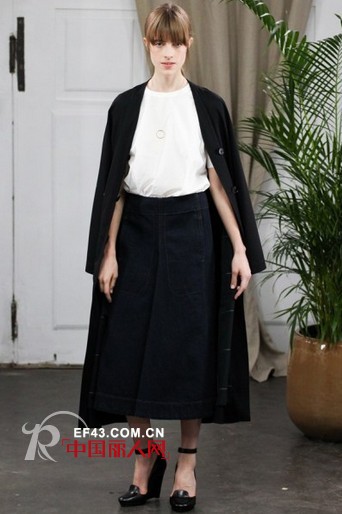 ChristopheLemaire2014春夏黑白时尚