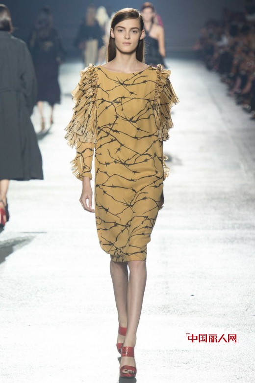 德赖斯·范诺顿 (Dries Van Noten)    2014春夏女装混合时尚