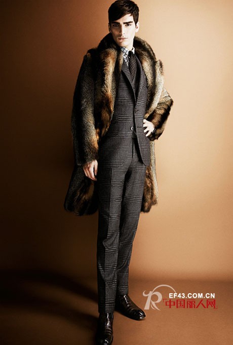 TomFord美国时尚品牌发布2013秋冬男装系列