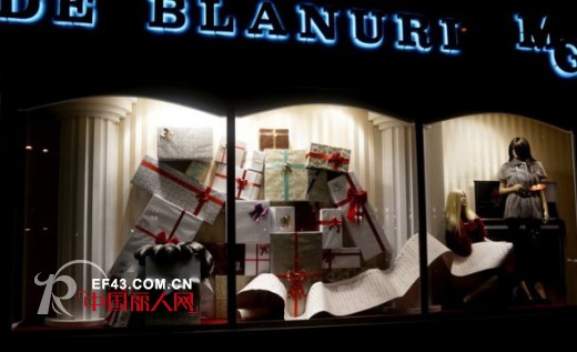 CASA DE BLANURI MG圣诞橱窗设计