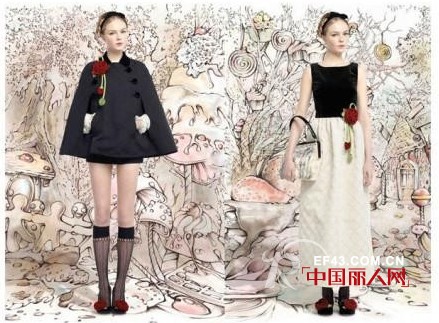 Red Valentino 2013秋冬时装系列 浪漫缤纷童话世界