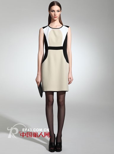 艾莱维女装2013春夏新品  继续黑与白的经典