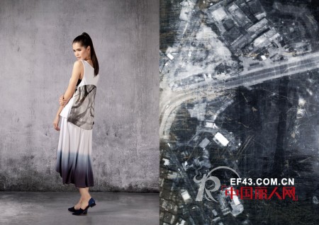 经典时尚女装品牌黑与白2013年春夏新品发布