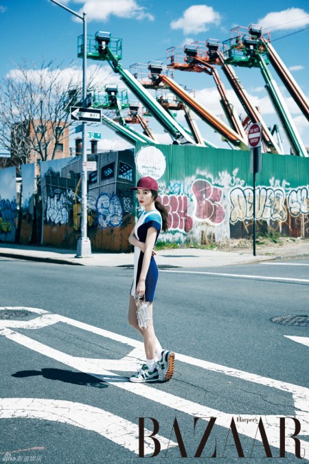 f(x)Krystal写真展纽约女郎范