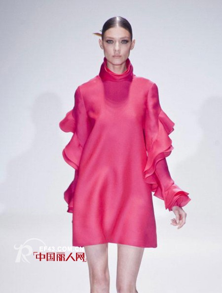 A/E品牌之2013春夏时装流行趋势——立体褶皱荷叶边！