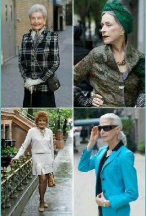 时尚是种态度  中老年冬装也能震惊全场
