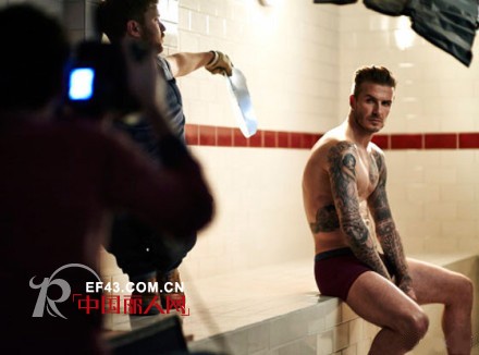 第一男神David Beckham贝克汉姆H&M 2013秋冬内衣广告