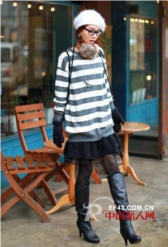 短裙与美腿的搭配法则 秋季的韩式搭配