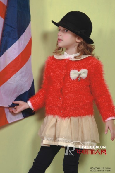 2013秋冬童装搭配  穿出属于自己的欧美范儿