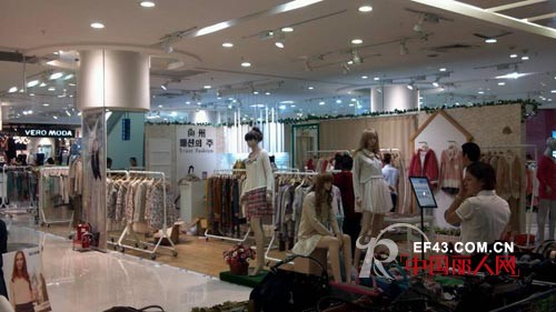 韩国时尚女装品“尚州”新玛特新店盛大开业