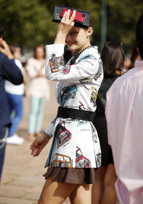 最新女装流行趋势 米兰时装周大秀印花风