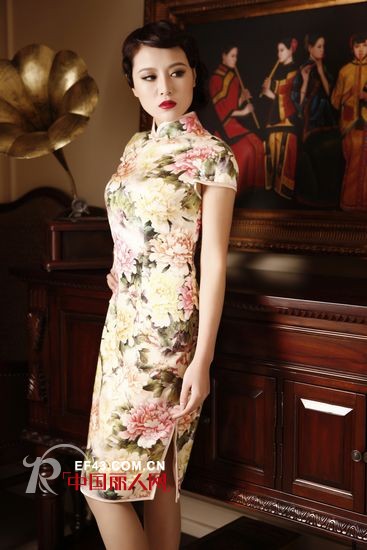 旗袍裙 传统服饰的时尚新廓型