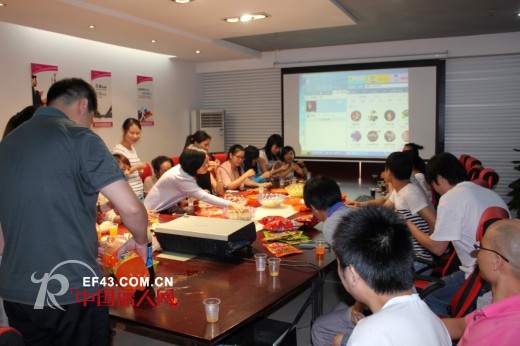 2013年康璐妮公司举办员工中秋家庭欢乐会