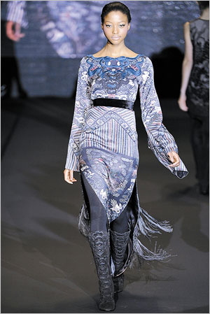 “中国风”扑面而来 国际时尚的东方美风尚