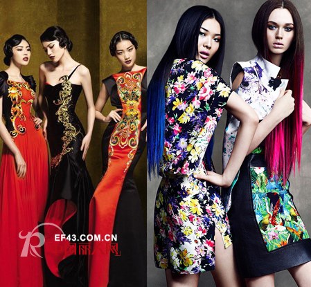 时装周T台之最炫中国风 中国元素征服世界