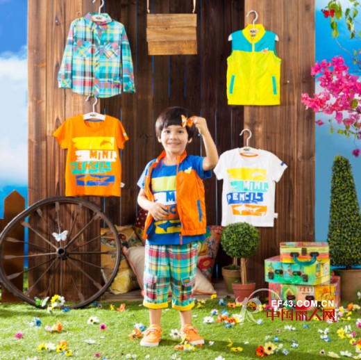 彩虹与小宝贝的约定——2014迷你铅笔春装新品缤纷上市