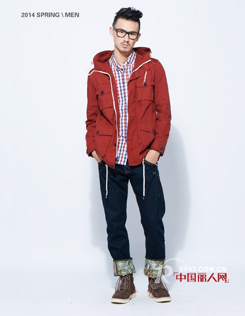 jasonwood   2014男装牛仔裤的春天