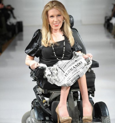 纽约时装周首度启用残疾人模特走秀