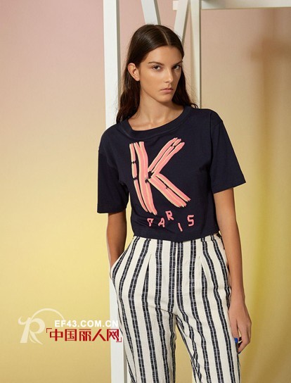 Kenzo 2014夏季系列 炫彩个性T恤搭配