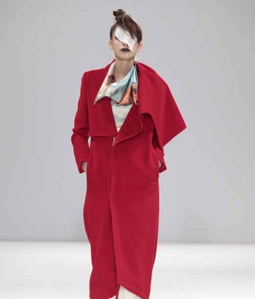 新生代华裔设计师品牌Lulu Liu2014秋冬伦敦时装周发布秀