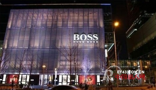 HUGO BOSS国内最大旗舰店于上海静安嘉里中心开业