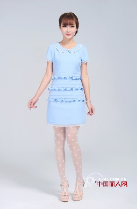 连衣裙韩版夏季新款推荐 诺娜莉2014夏季新款连衣裙
