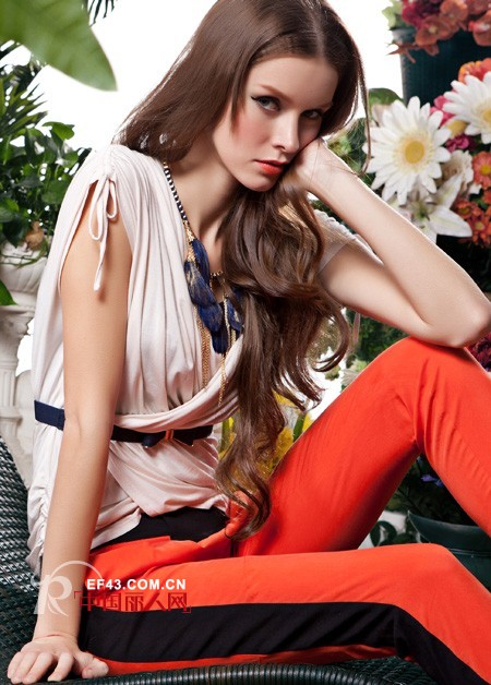 夏季时尚惹火搭配 橙红色引领夏季流行色彩
