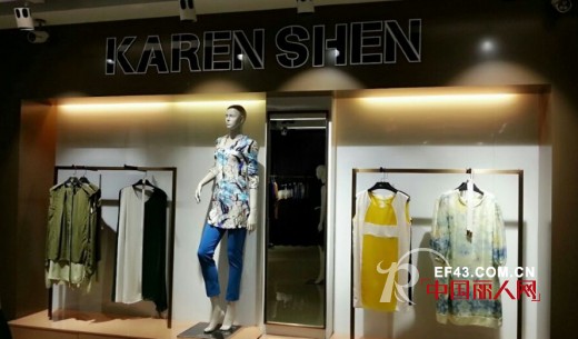 热烈庆贺KAREN SHEN女装广东省揭阳市新店盛大开业