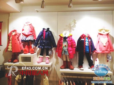 深圳东捷行贸易有限公司童装展厅彰显时尚魅力