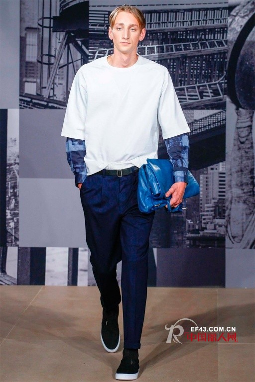 DKNY 发布2015春夏男装 持续随性休闲风格