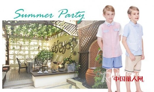 小孩暑假聚会穿着搭配 卡米尼童装