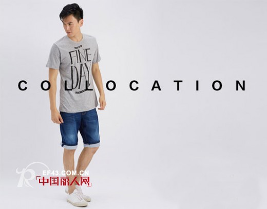 美特斯邦威2014夏季新款字体印花T恤 让你简单诠释青春时尚