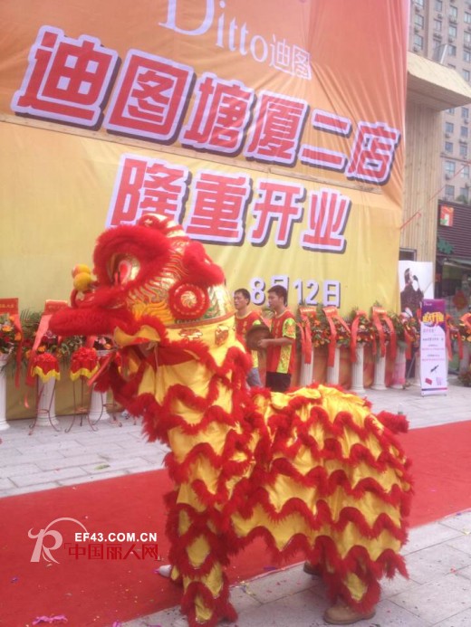 恭贺：DITTO迪图东莞市塘厦镇二店新店开业兴隆