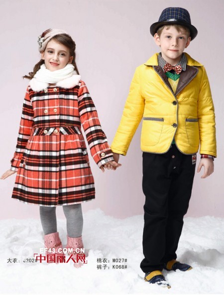 英伦风秋冬装搭配 最流行秋冬童装品牌款式