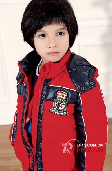 儿童红色服装搭配 儿童服装流行款式