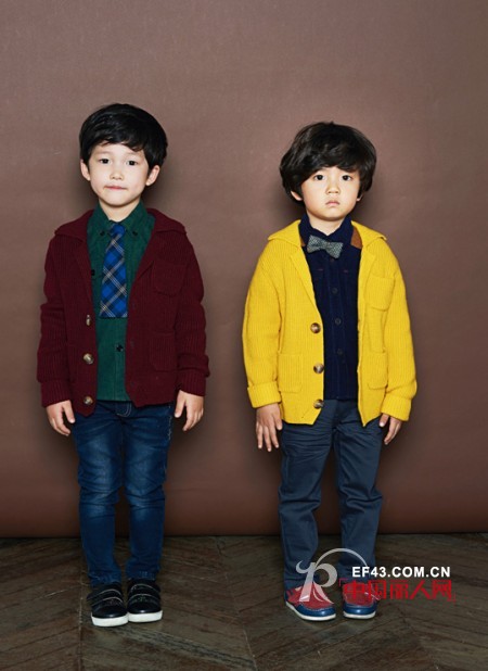 粗线毛衣外套搭配 秋季韩版童装毛衣外套搭配